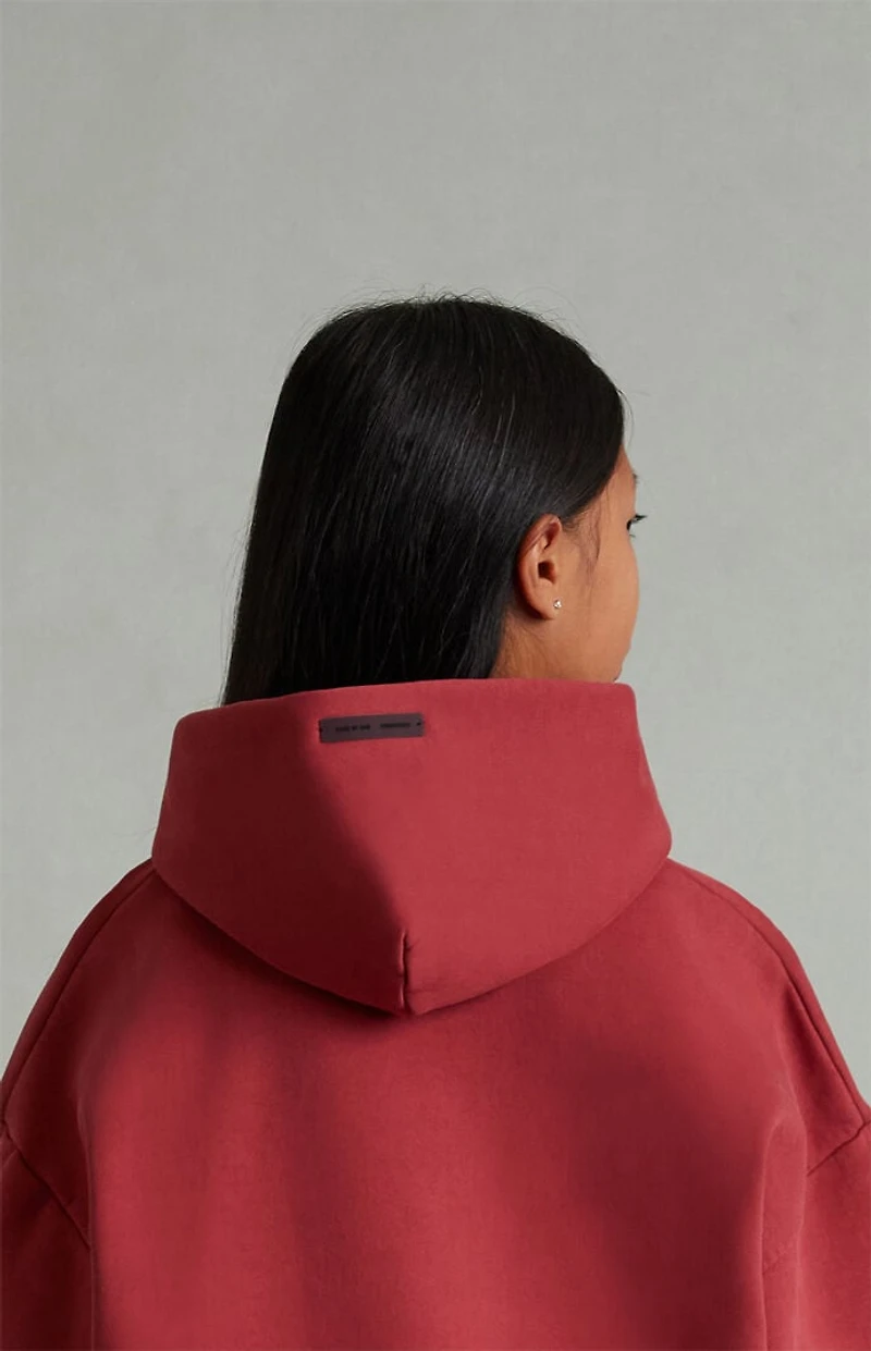 Fear of God ESSENTIALS Kids Crimson Classic Hoodie