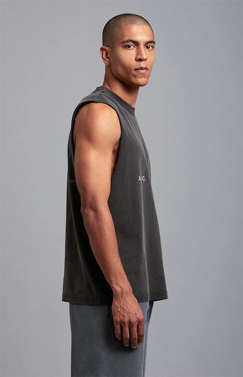 A.R.C. Vintage Wash Comfort Cut Off Muscle T-Shirt