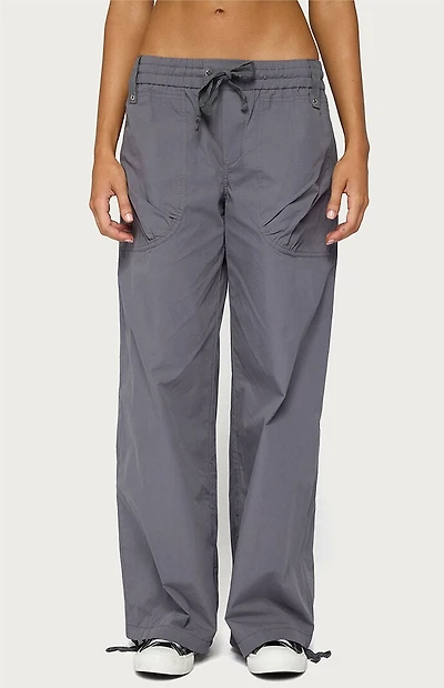Edikted Kathleen Oversized Cotton Cargo Pants