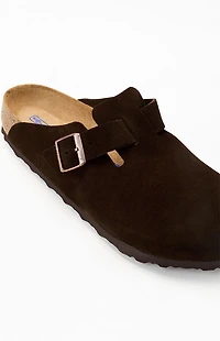 Birkenstock Boston Soft Footbed Clog Mocha