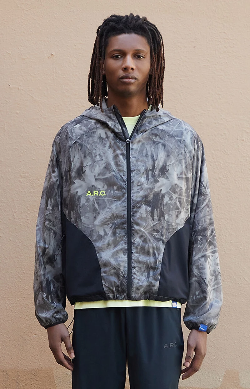 A.R.C. Active Tree Camo Performance Hooded Jacket