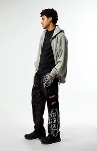 Civil Rising From Bloom Cargo Straight Leg Sweatpants