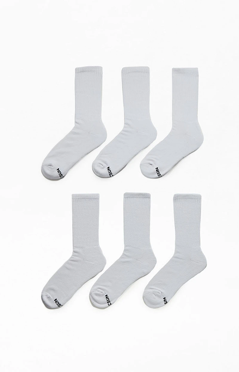 Pacsun 6 Pack Basic Crew Socks