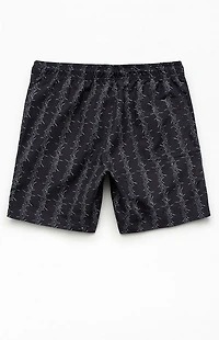 Pacsun Vertical Thorn 6.5" Swim Trunks