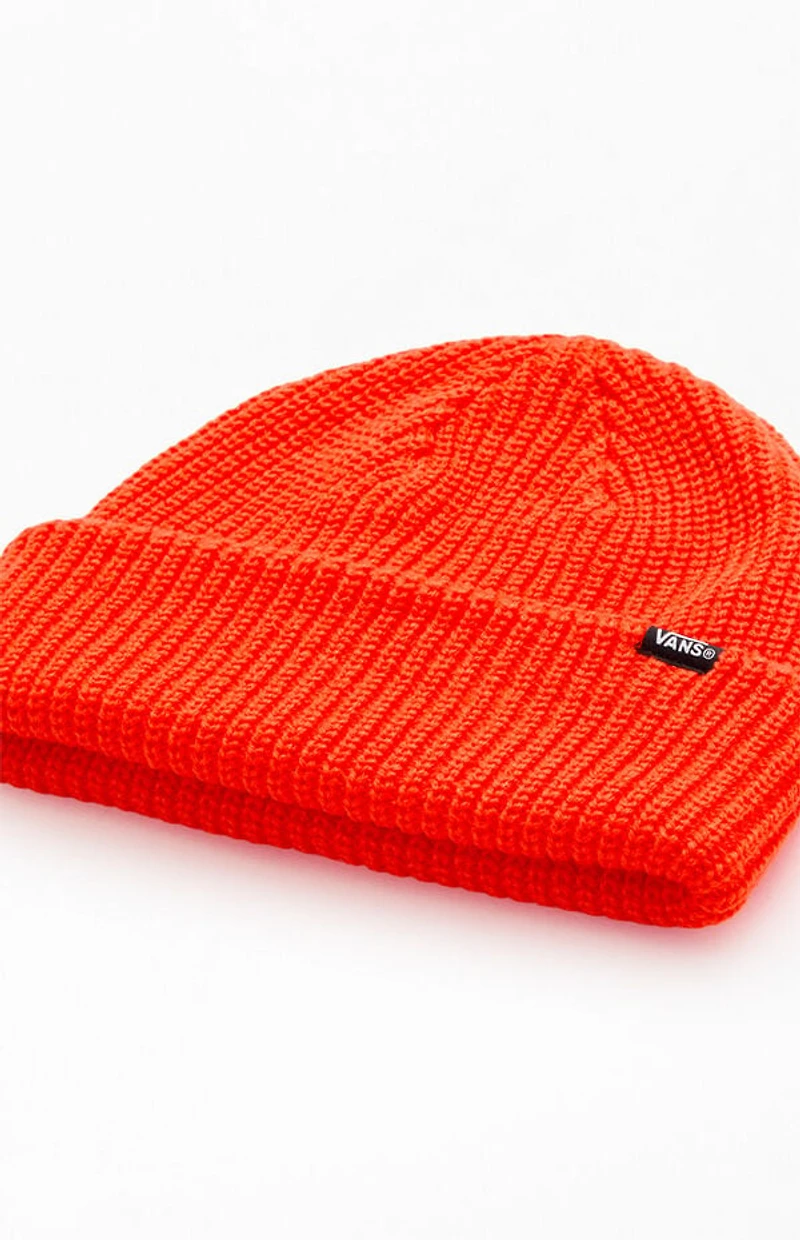 Vans Kids Orange Core Basic Cuff Beanie