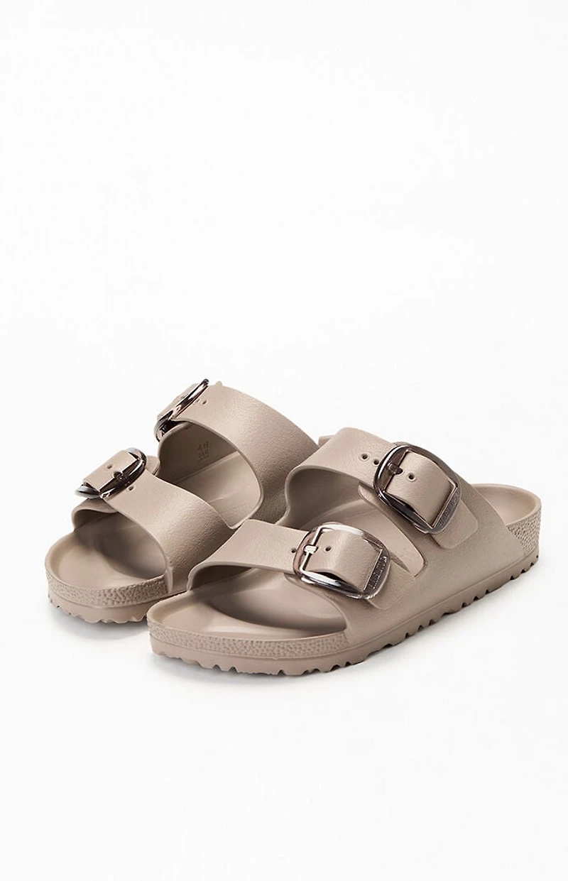 Birkenstock Women's Arizona Big Buckle EVA Sandals Gray Taupe