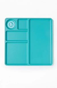 Hidden NY Matte Teal Square Tray
