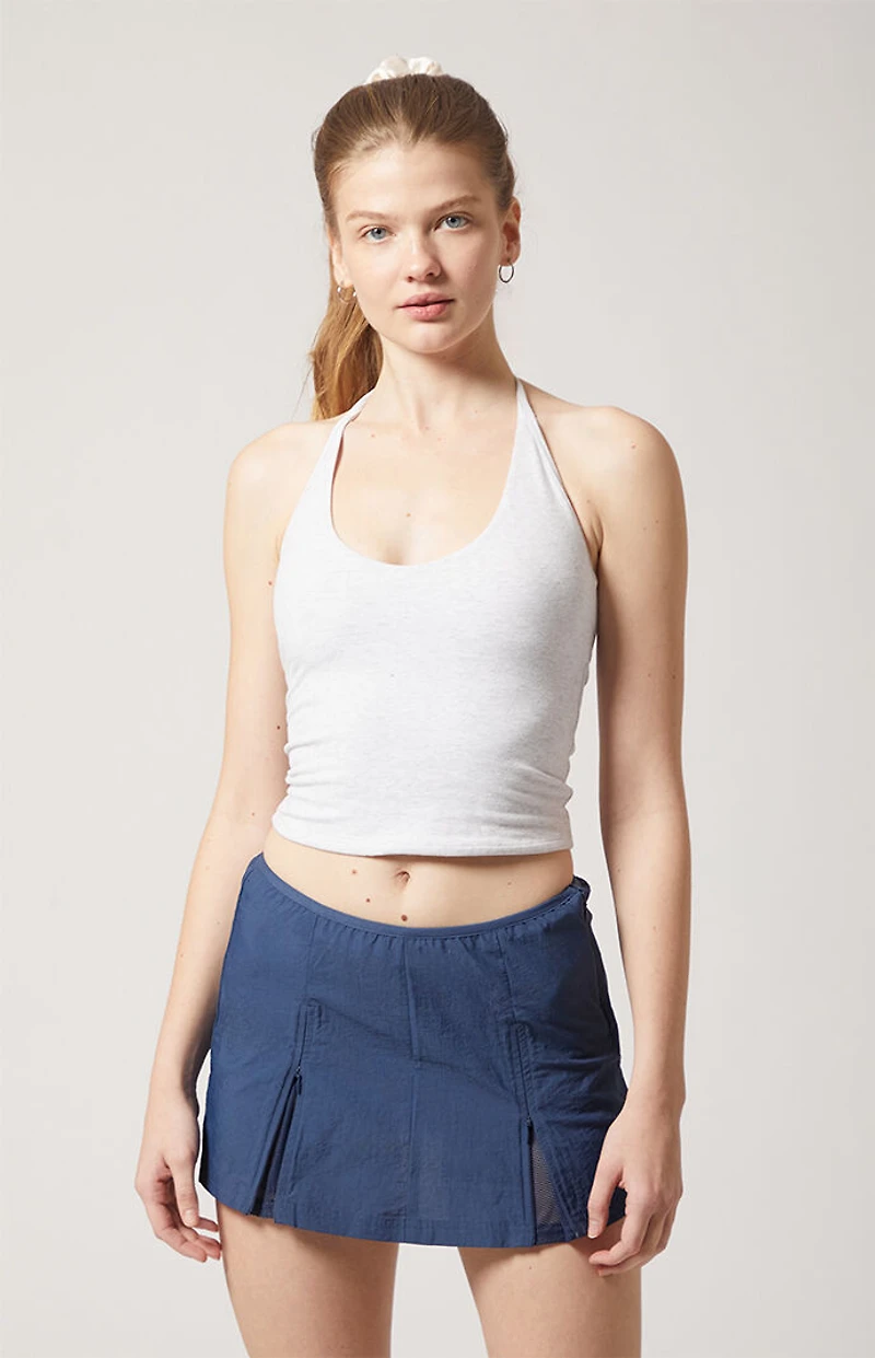 PAC 1980 Active Crinkle Poplin Mini Skort