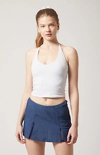 PAC 1980 Active Crinkle Poplin Mini Skort