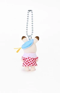 CALICO CRITTERS Nursery Chocolate Rabbit Baby Keychain