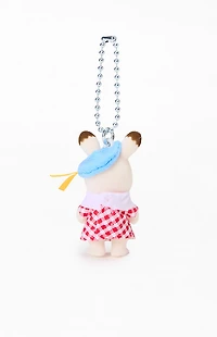 CALICO CRITTERS Nursery Chocolate Rabbit Baby Keychain