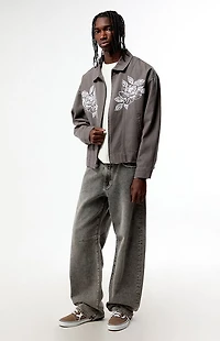 Pacsun Roses Gas Jacket