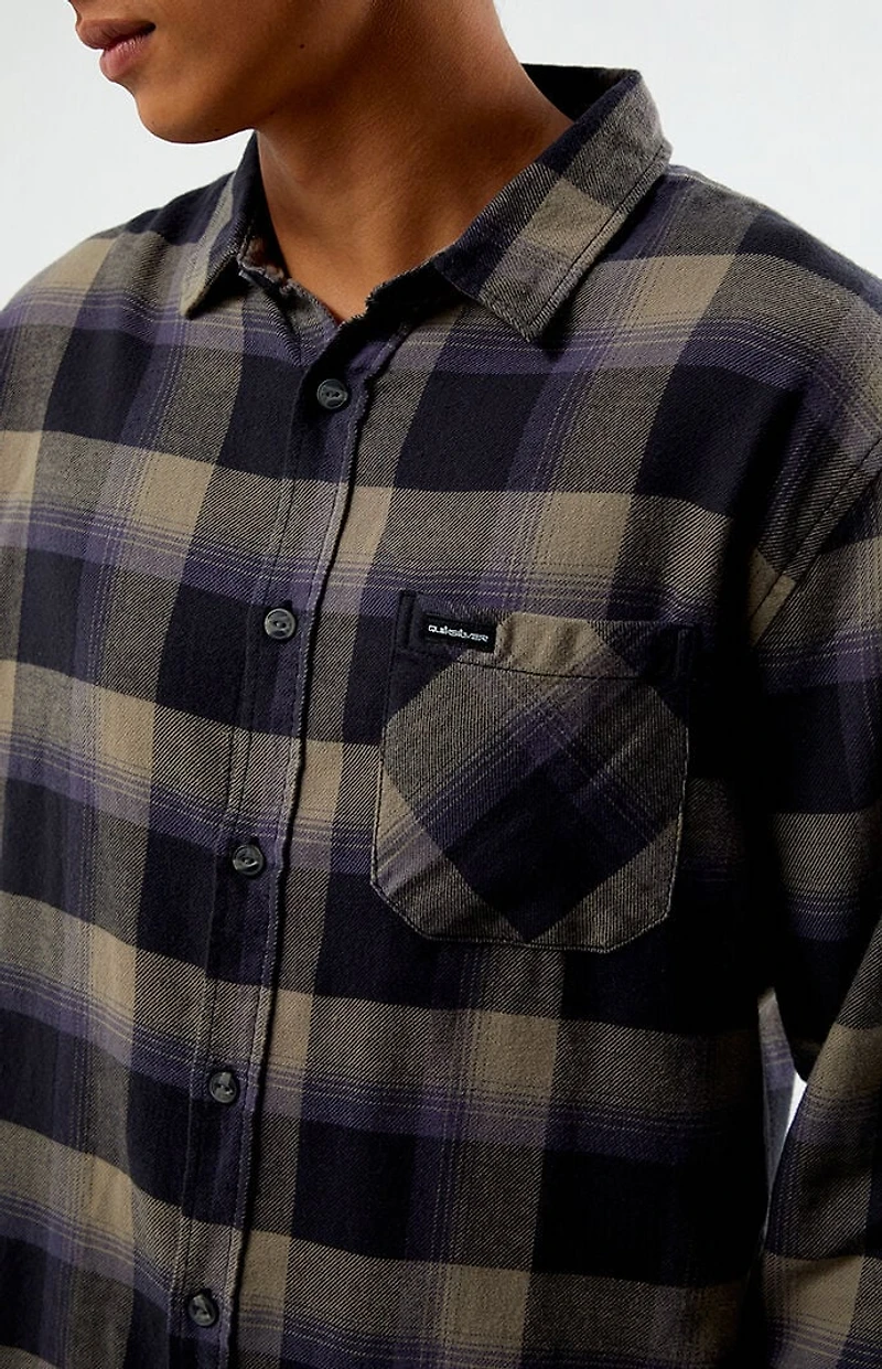 Quiksilver Penmar Check Long Sleeve Flannel T-Shirt