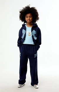 Pacsun Kids Bow Applique Baggy Sweatpants