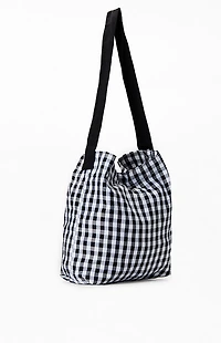 Pacsun Gingham Bow Tote Bag