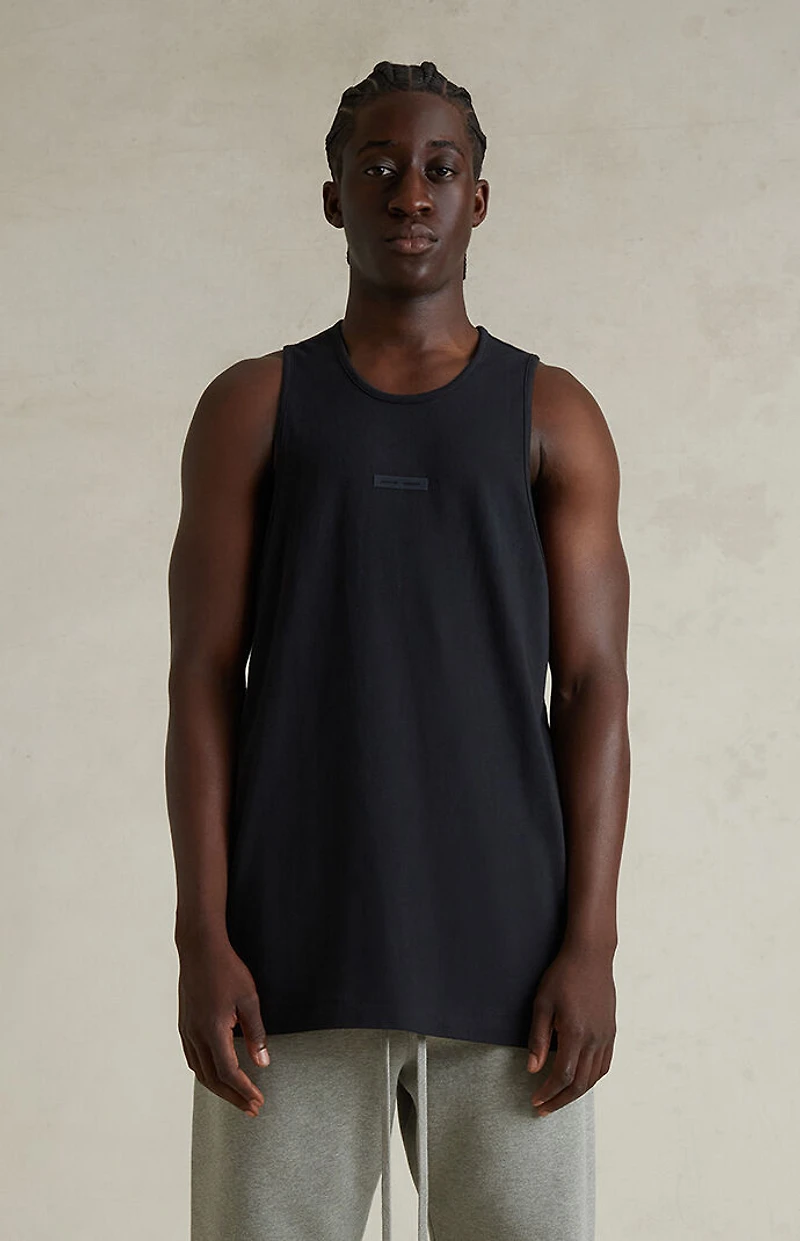 Fear of God ESSENTIALS Jet Black Tank Top