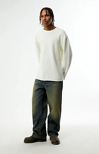 Pacsun Dylan Baggy Jeans Dark Blue Tint