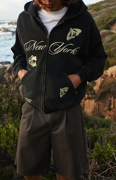 The Met x Pacsun Uniform Bermuda Pleated Baggy Shorts