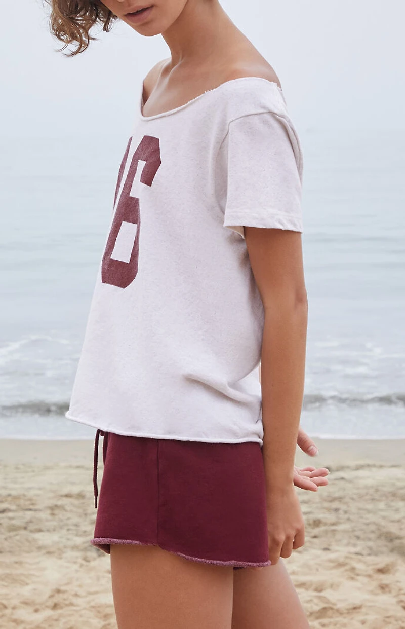 John Galt Light Gray Chloe 16 Off-The-Shoulder Top