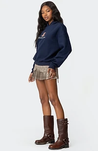 Edikted Teddy Bear Hoodie