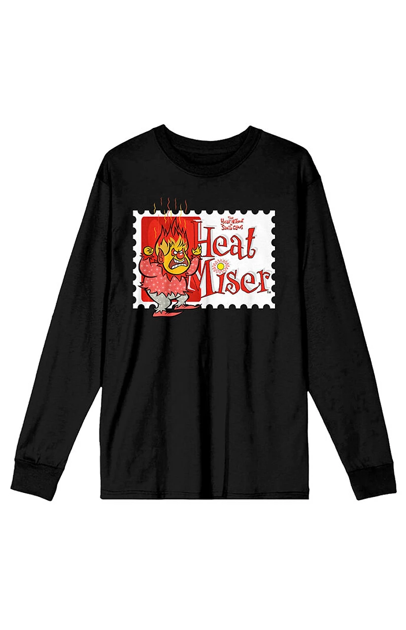 The Year Without Santa Heat Miser Long Sleeve T-Shirt