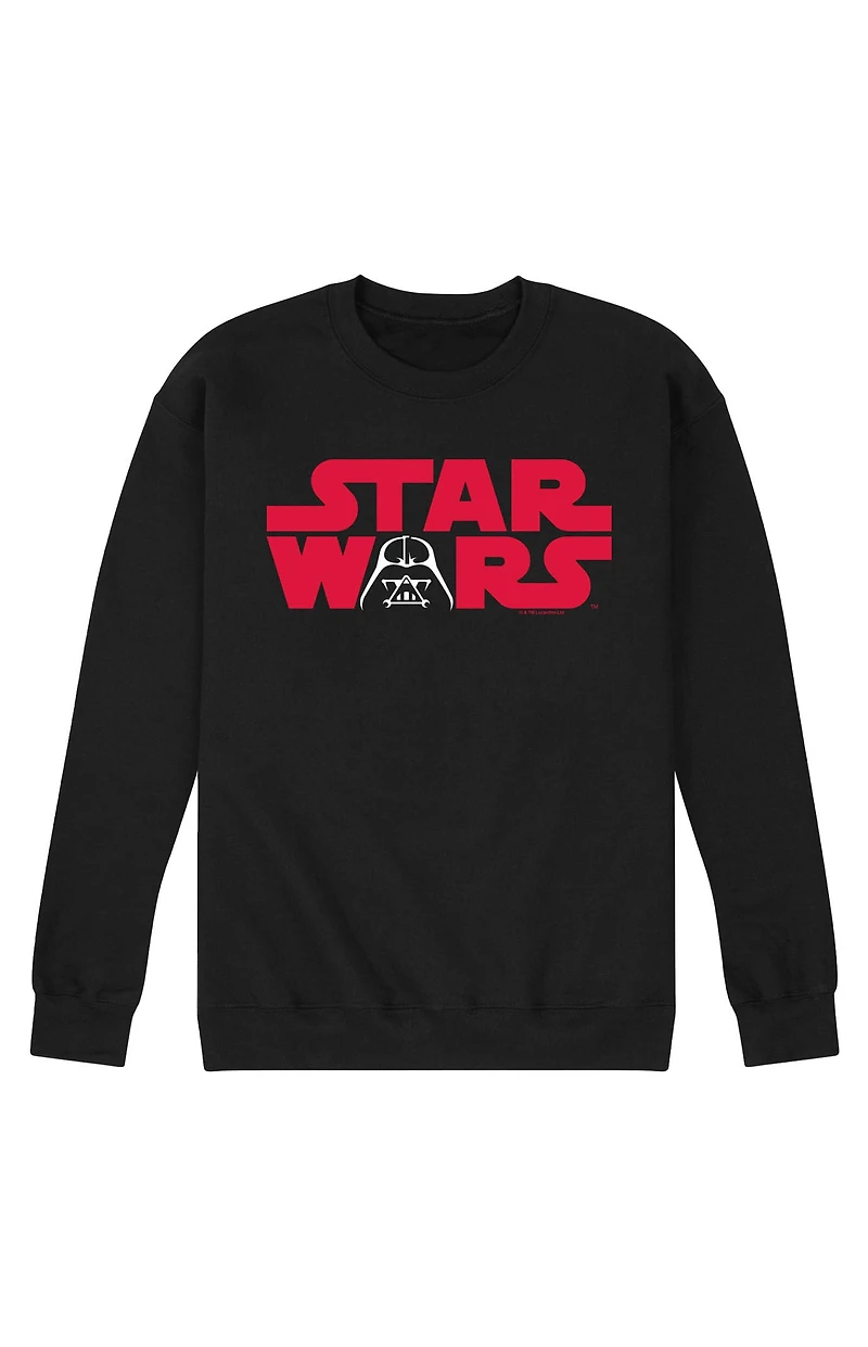 Hybrid Apparel Star Wars Darth Vader Logo Crew Neck Sweatshirt