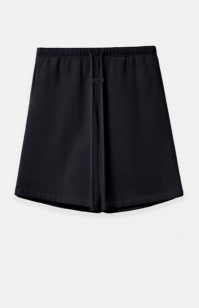 Fear of God ESSENTIALS Jet Black Basketball Jersey Sweat Shorts