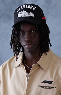 Formula 1 x Pacsun Overtake Black Snapback Hat
