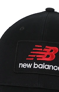 New Balance Stacked Patch Logo Trucker Hat