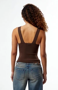 WEWOREWHAT Deep V Tank Top