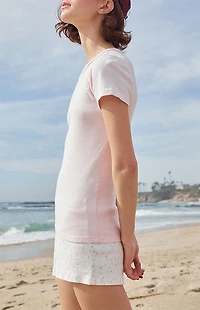 John Galt Pink Hailie T-Shirt