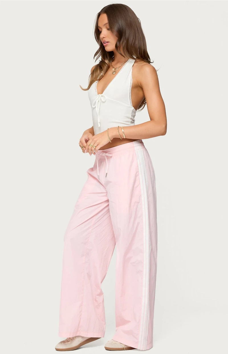 Edikted Annabella Nylon Track Pants