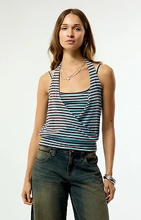 Third Charm Hudson Draped Top
