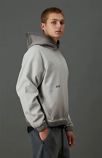A.R.C. Active Gray Heavyweight Raglan Oversized Fleece Hoodie