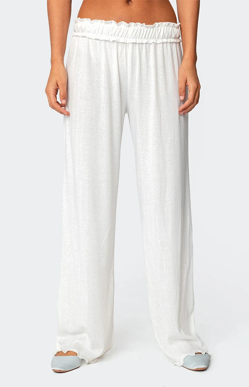 Edikted Sylvia Pointelle Pants
