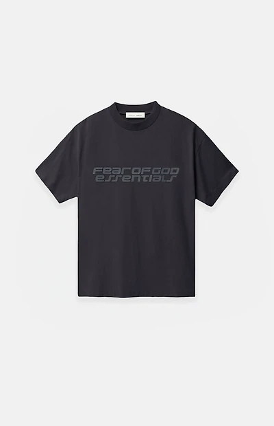 Fear of God ESSENTIALS Kids Vintage Black Short Sleeve T-Shirt
