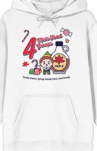 Four Main Food Groups ELF Hoodie
