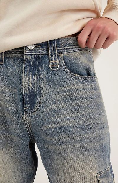 Pacsun Dylan Baggy Jeans Cargo Medium Indigo