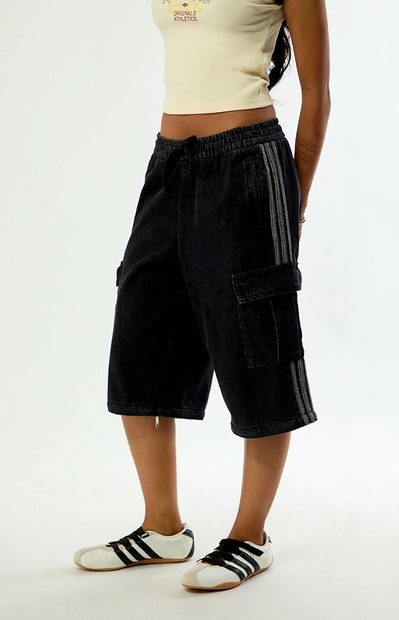 adidas Mid Rise 2-In-1 Cargo Jeans