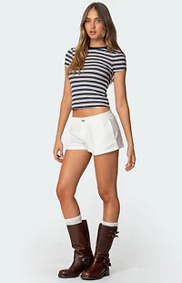 Edikted Arlyn Striped T-Shirt