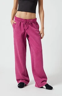 Pacsun Core Ultra Soft Fleece Vintage Wash Baggy Sweatpants