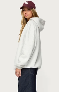 Edikted Gali Plaid 67 Oversized Hoodie