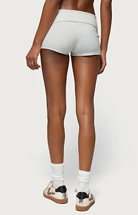 Edikted Palo Foldover Shorts