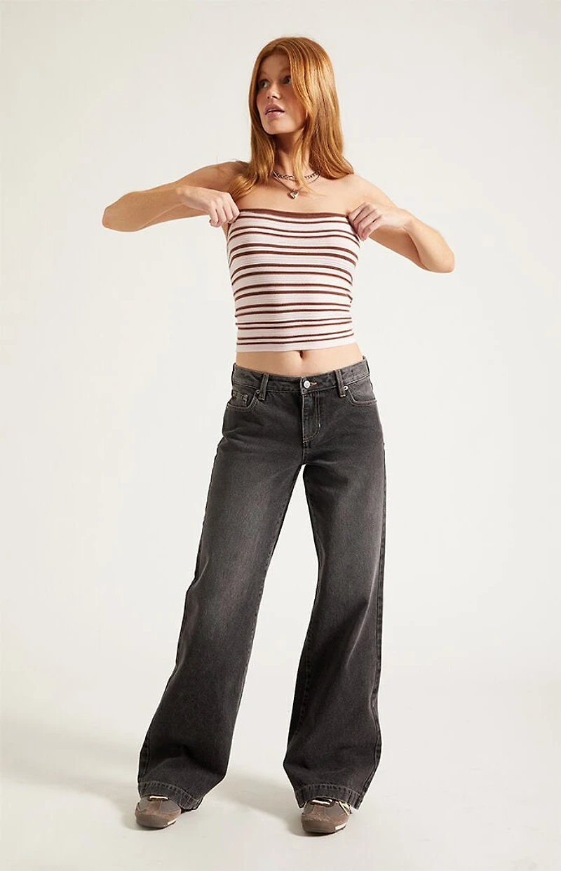 Pacsun Casey Low Rise Baggy Jeans Black