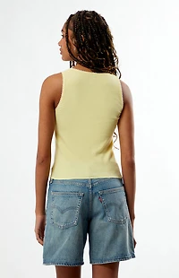 Minute Maid Scalloped Tank Top