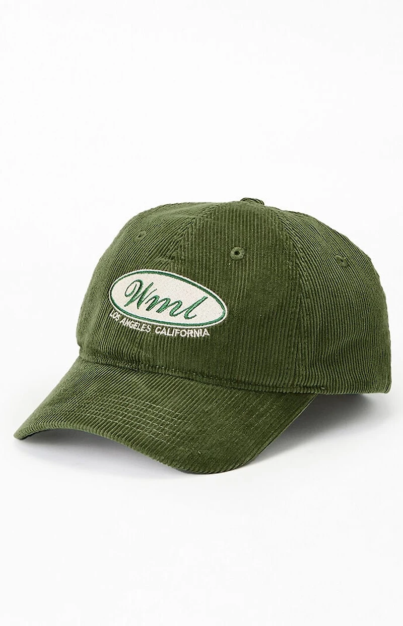 WISH ME LUCK Driver Corduroy Snapback Hat