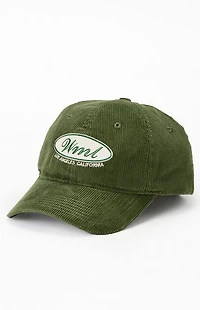 WISH ME LUCK Driver Corduroy Snapback Hat