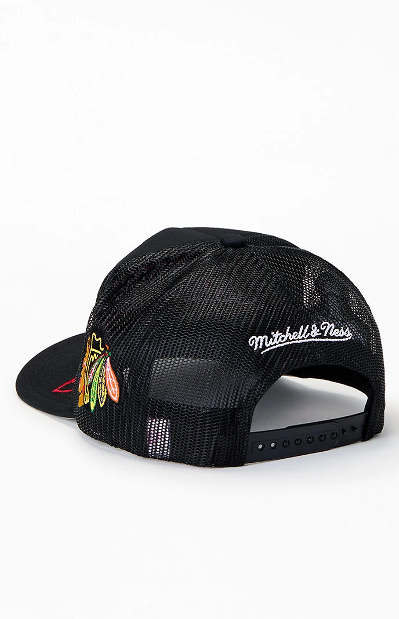 Mitchell & Ness Big Champions Chicago Blackhawks Trucker Hat