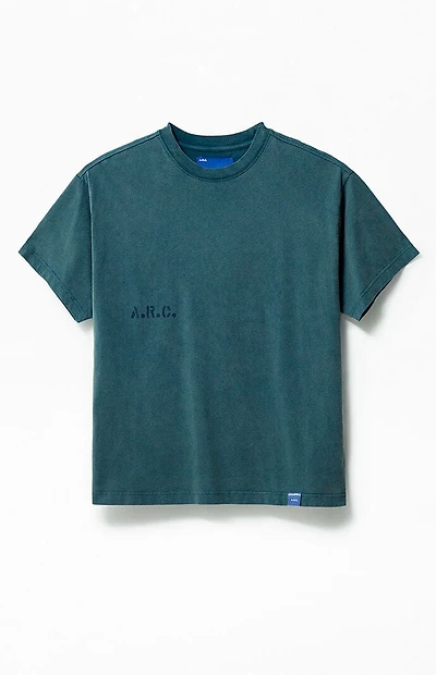 A.R.C. Blue Vintage Wash Heavyweight Oversized T-Shirt