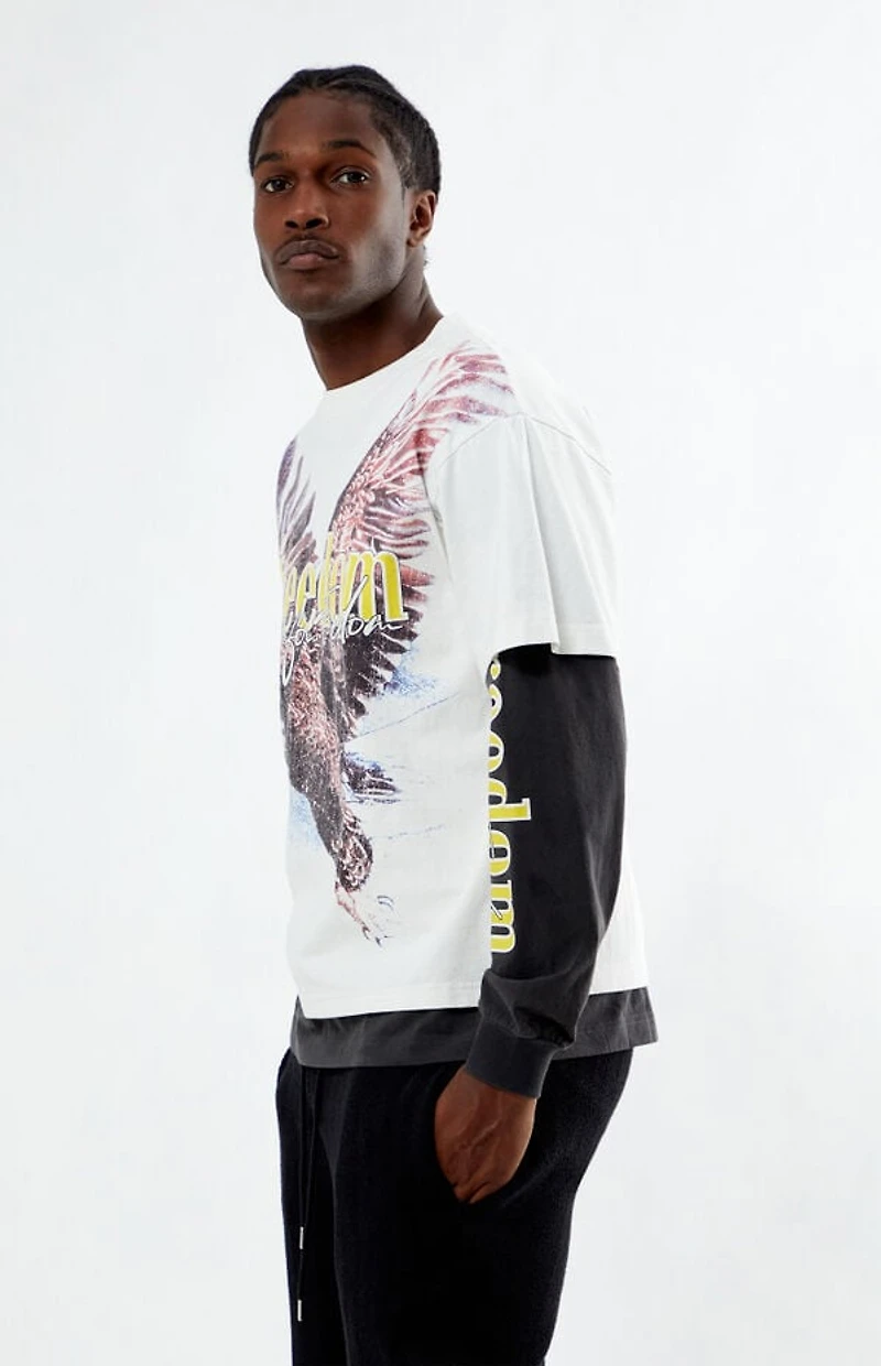 Pacsun Freedom 2fer Layered T-Shirt